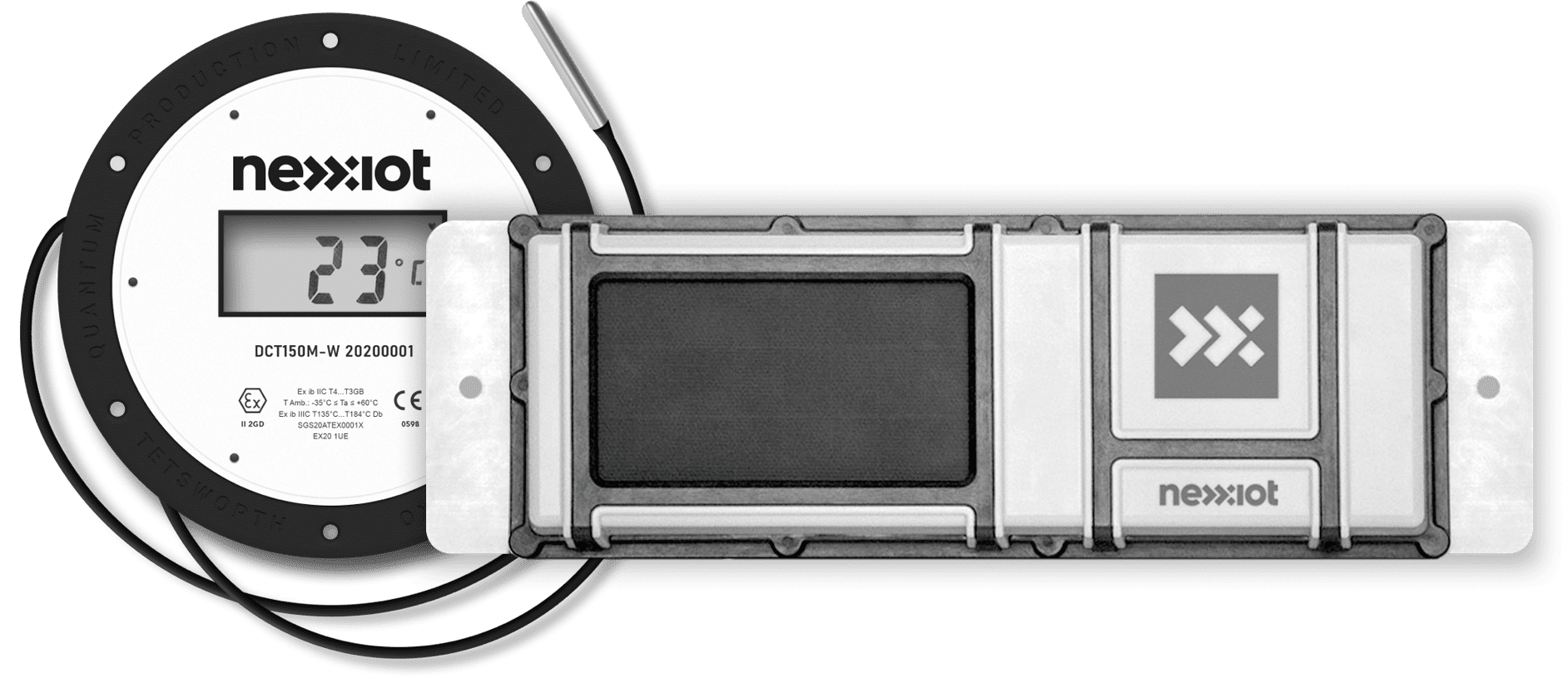 Nexxiot temperature monitor ecosystem